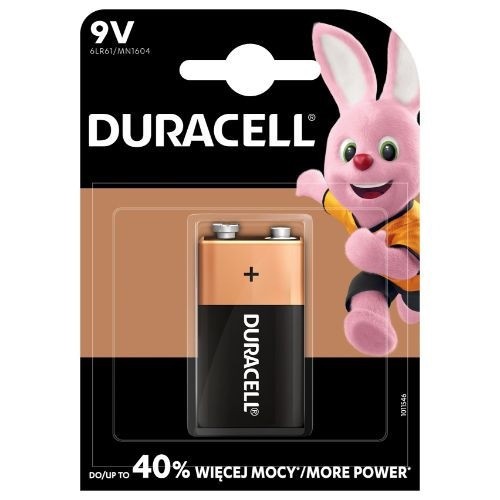 Baterie Duracell 9V - Drobná elektronika Baterie
